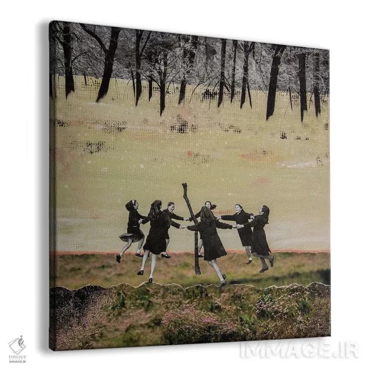 تابلو ندای طبیعت اثر دیبی واترمن - نمای پرسپکتیو محصول
