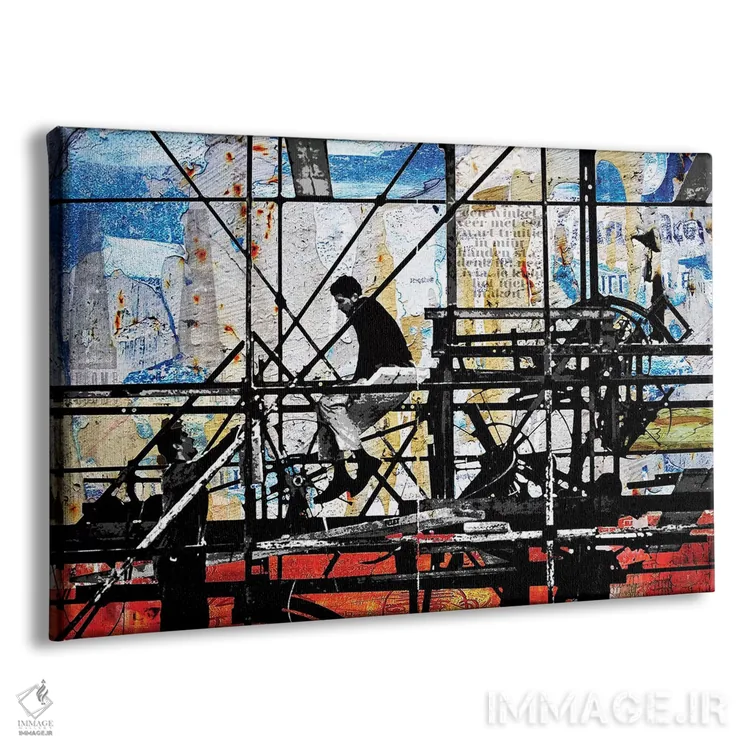 تابلو متعادل اثر دیبی واترمن - نمای پرسپکتیو محصول