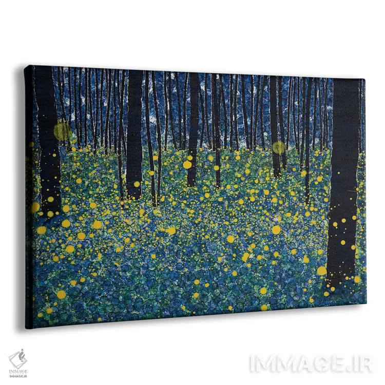 تابلو درخشان اثر دیبی واترمن - نمای پرسپکتیو محصول