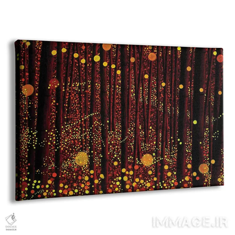 تابلو درخشش اثر دیبی واترمن - نمای پرسپکتیو محصول