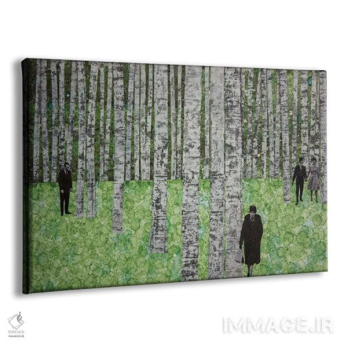 تابلو از میان همه جا اثر دیبی واترمن - نمای پرسپکتیو محصول