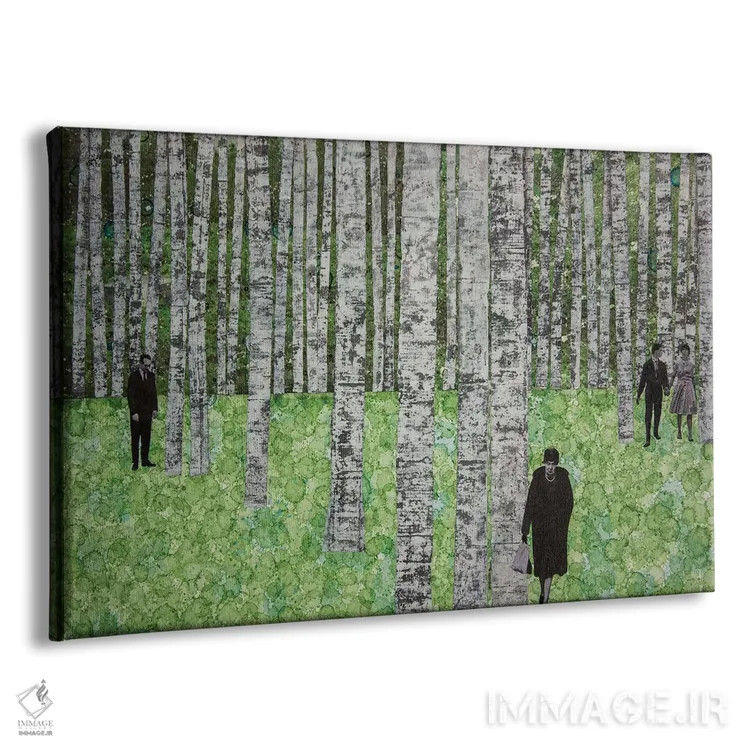 تابلو از میان همه جا اثر دیبی واترمن - نمای پرسپکتیو محصول