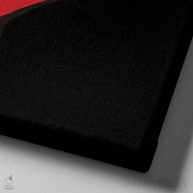 تابلو دستهای پولدار اثر دای کریس آرت (هنرمند) - نمای نزدیک بافت بوم