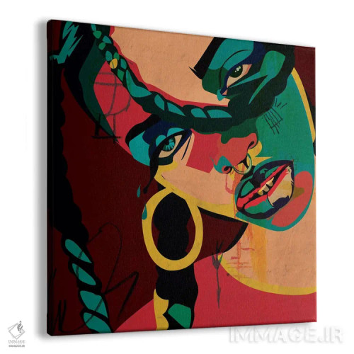 تابلو کاجی ۲ اثر دای کریس آرت (هنرمند) - نمای پرسپکتیو محصول