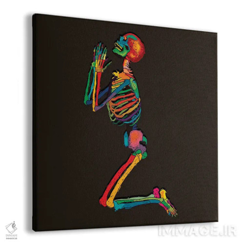 تابلو دعاها اثر دای کریس آرت (هنرمند) - نمای پرسپکتیو محصول