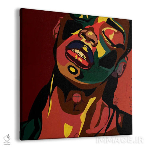 تابلو کاجی ۴ اثر دای کریس آرت (هنرمند) - نمای پرسپکتیو محصول