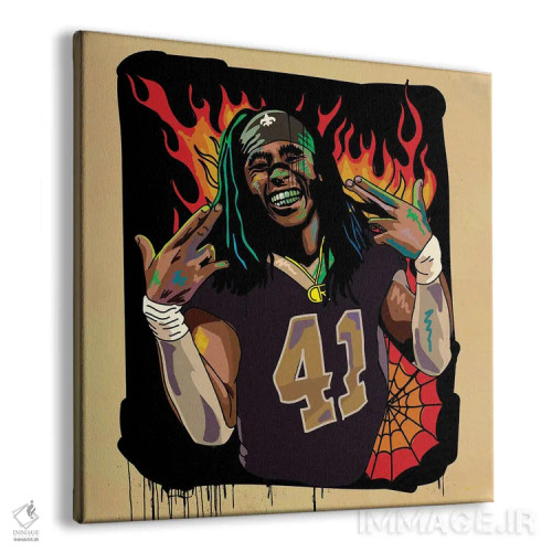 تابلو کامارا (نام خاص) اثر دای کریس آرت (هنرمند) - نمای پرسپکتیو محصول