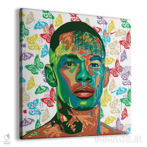 تابلو استایل بندر UFC (ورزشکار) اثر دای کریس آرت (هنرمند) - نمای پرسپکتیو محصول