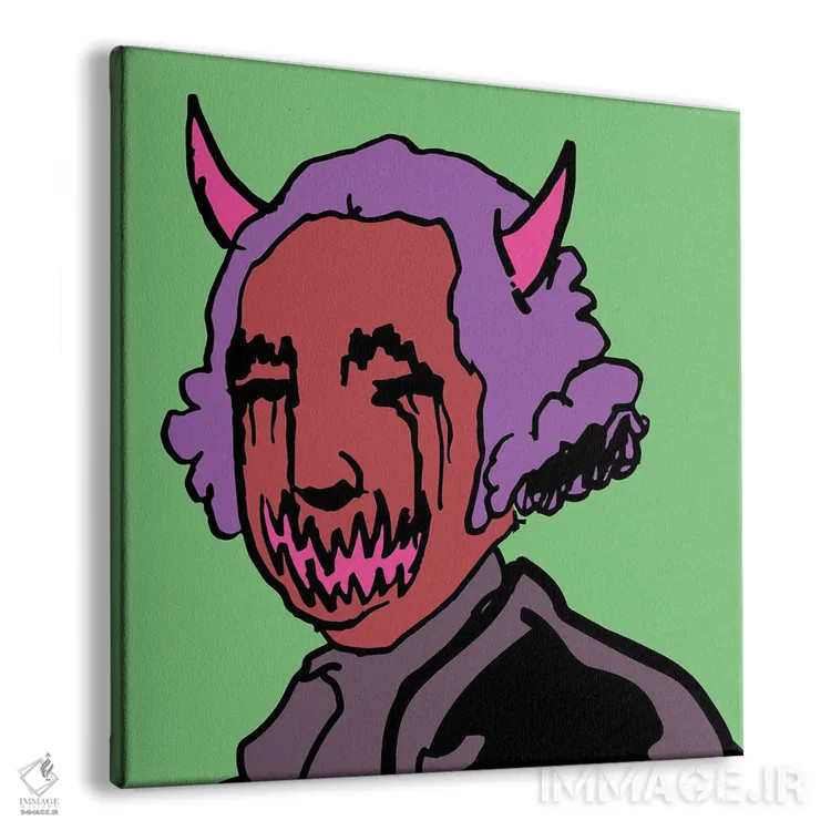 تابلو واشنگتن ۲۰۲۰ اثر دای کریس آرت (هنرمند) - نمای پرسپکتیو محصول