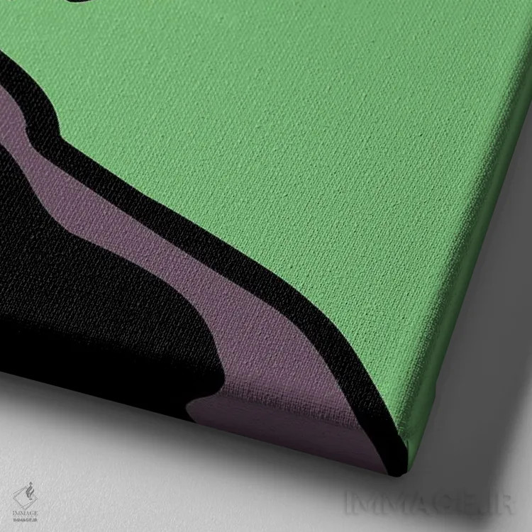 تابلو واشنگتن ۲۰۲۰ اثر دای کریس آرت (هنرمند) - نمای نزدیک بافت بوم