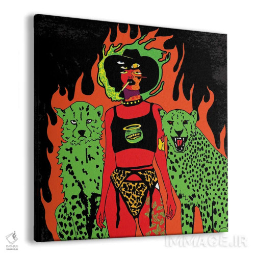 تابلو نگهبانان اثر دای کریس آرت (هنرمند) - نمای پرسپکتیو محصول