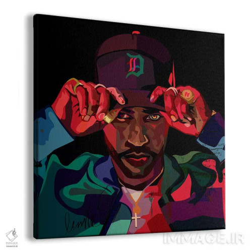 تابلو بیگ شان دوم (هنرمند) اثر دای کریس آرت (هنرمند) - نمای پرسپکتیو محصول