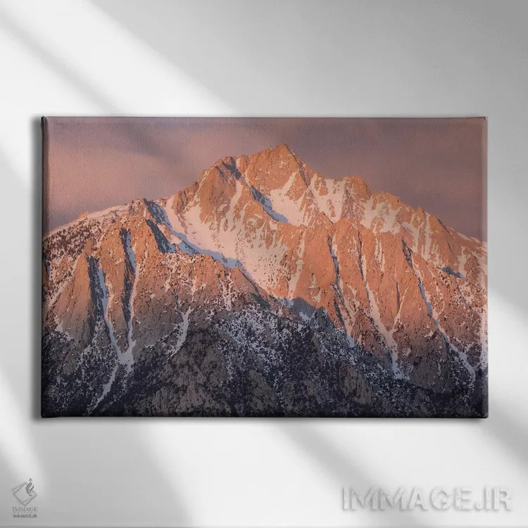 تابلو Lone Pine Peak II,تپههای آلاباما، قله لون پایْن ۲ اثر دیوید کلاپ - نمای روبهرو روی دیوار