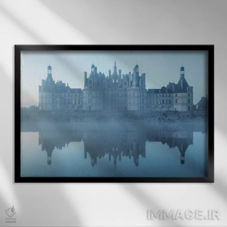 تابلو شامبور ۲ اثر دیوید کلاپ - نمای قابدار مشکی