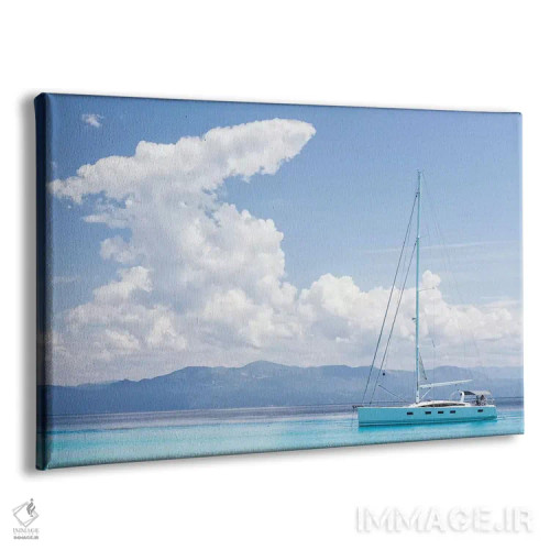 تابلو کورفو نقرهای ۱۸ اثر دیوید کلاپ - نمای پرسپکتیو محصول