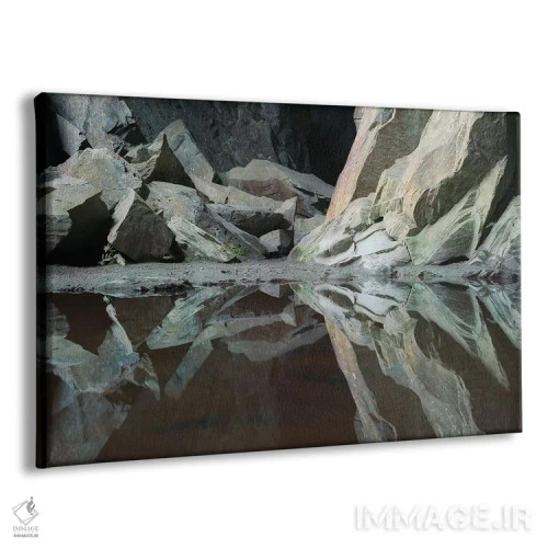 تابلو دره کاتدرال معدن دریاچه ۲۱ اثر دیوید کلاپ - نمای پرسپکتیو محصول