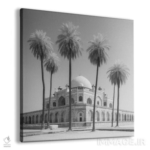 تابلو مقبره همایون دهلی هند ۱ اثر دیوید کلاپ - نمای پرسپکتیو محصول
