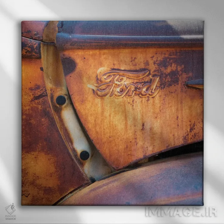 تابلو رودهاوس درهای نامیبیا ۱۶ اثر دیوید کلاپ - نمای روبهرو روی دیوار