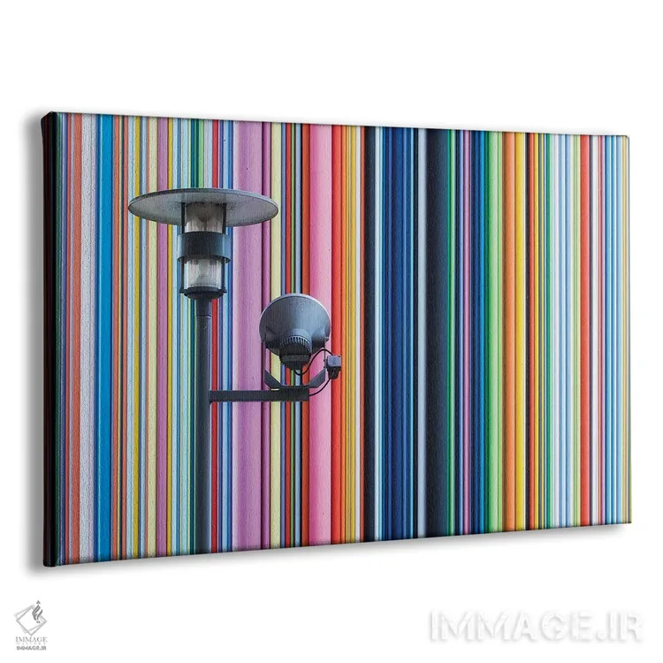 تابلو لا دفانس پاریس ۸ اثر دیوید کلاپ - نمای پرسپکتیو محصول