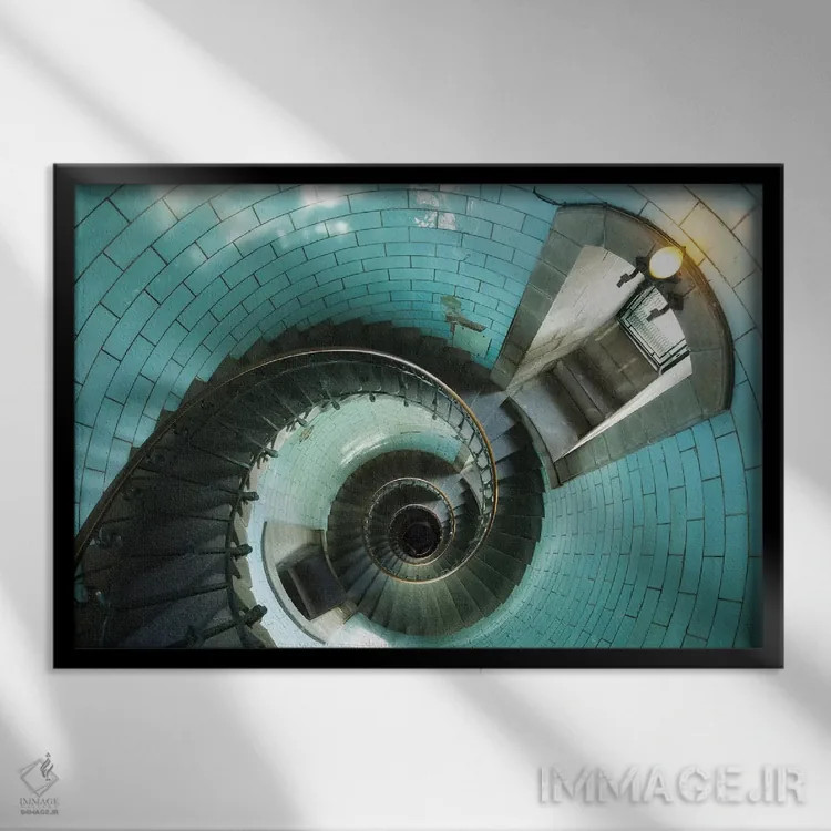 تابلو Penmarc'h Eckmühl VI,بریتانی، پنمارک اکمیل ۶ اثر دیوید کلاپ - نمای قابدار مشکی