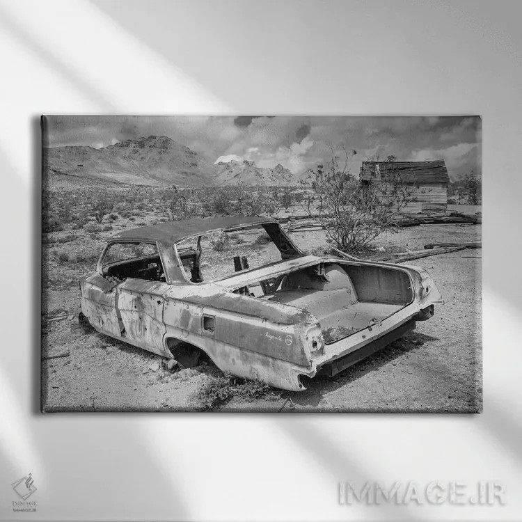 تابلو ریولیت ۲ اثر دیوید کلاپ - نمای روبهرو روی دیوار