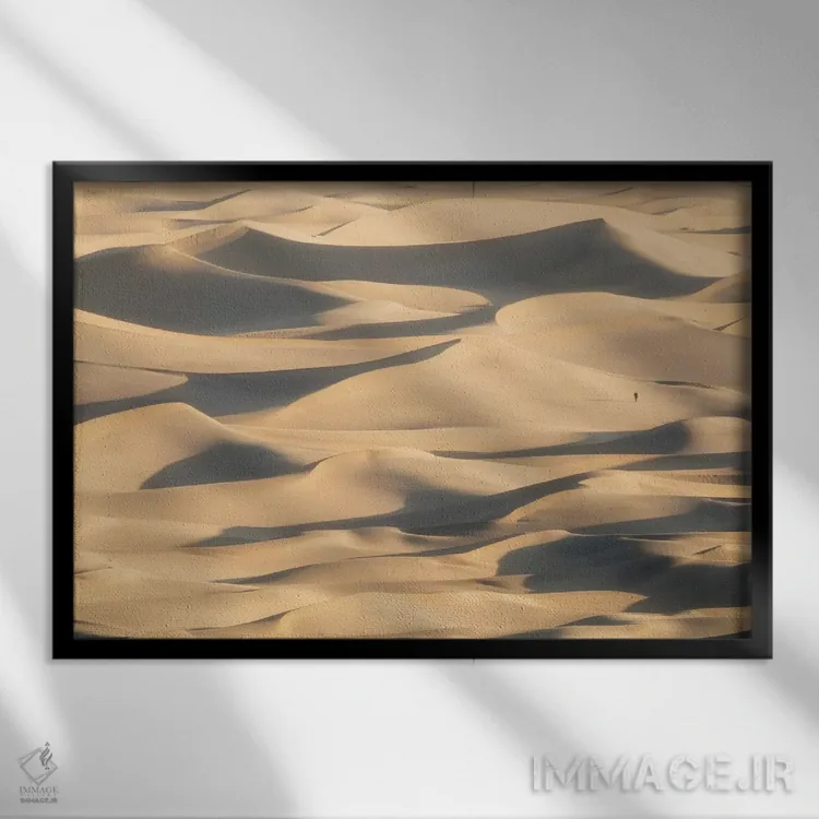 تابلو استووپایپ ولز ۲ اثر دیوید کلاپ - نمای قابدار مشکی