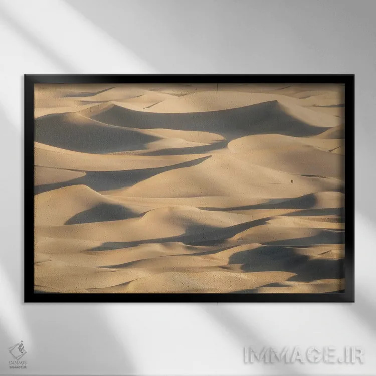 تابلو استووپایپ ولز ۲ اثر دیوید کلاپ - نمای قابدار مشکی