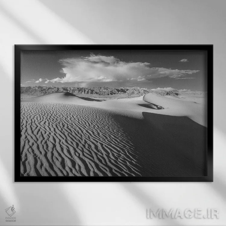 تابلو استووپایپ ولز ۵ اثر دیوید کلاپ - نمای قابدار مشکی