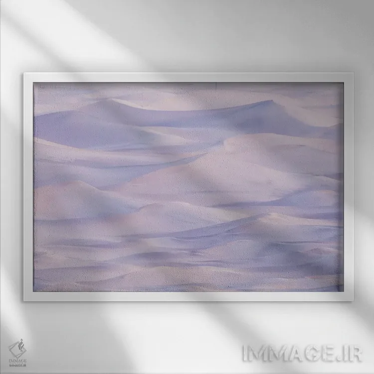 تابلو استووپایپ ولز ۴ اثر دیوید کلاپ - نمای قابدار سفید