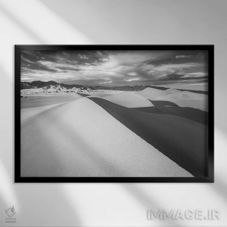 تابلو استووپایپ ولز ۹ اثر دیوید کلاپ - نمای قابدار مشکی