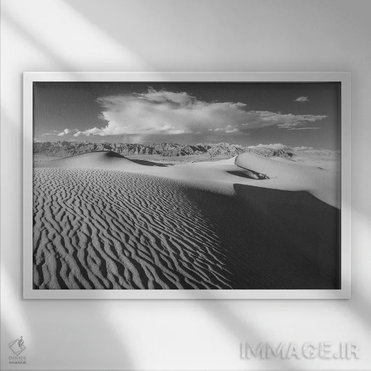 تابلو استووپایپ ولز ۵ اثر دیوید کلاپ - نمای قابدار سفید
