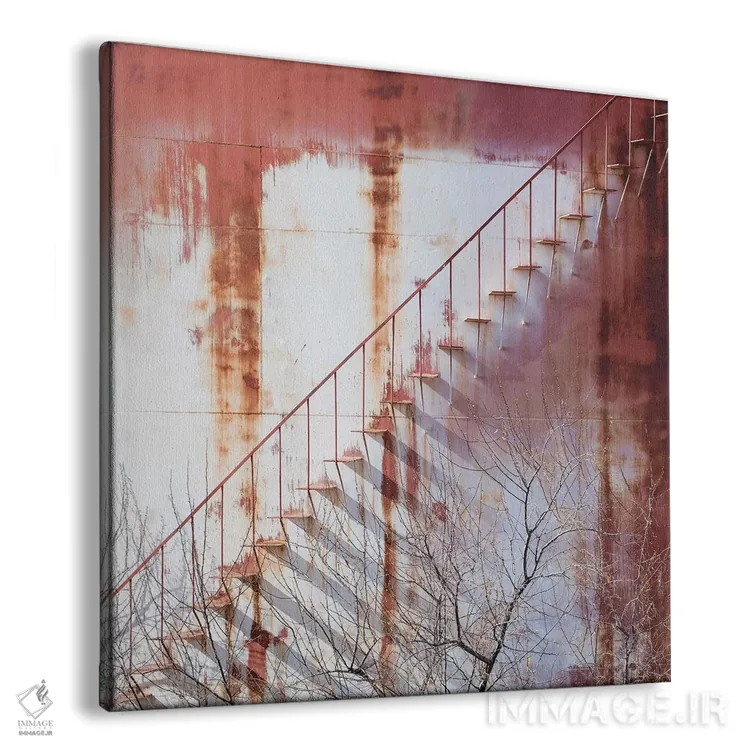 تابلو کارخانهٔ فردونیا یوتا شمارهٔ هفت اثر دیوید کلاپ - نمای پرسپکتیو محصول