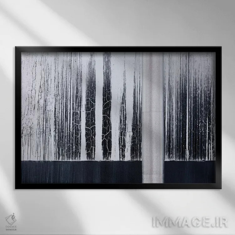 تابلو کارخانهٔ فردونیا یوتا شمارهٔ سه اثر دیوید کلاپ - نمای قابدار مشکی