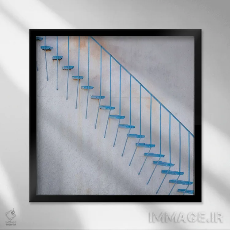 تابلو کارخانهٔ فردونیا یوتا شمارهٔ یازده اثر دیوید کلاپ - نمای قابدار مشکی
