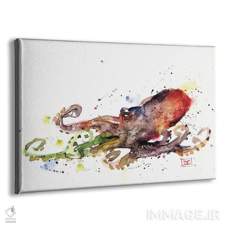 تابلو اختاپوس اثر باور کراوزر - نمای پرسپکتیو محصول