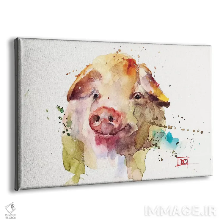 تابلو خرخر (صدای خوک) اثر باور کراوزر - نمای پرسپکتیو محصول