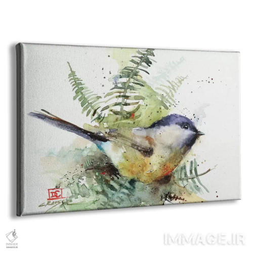 تابلو چیکدی و سرخسها اثر باور کراوزر - نمای پرسپکتیو محصول