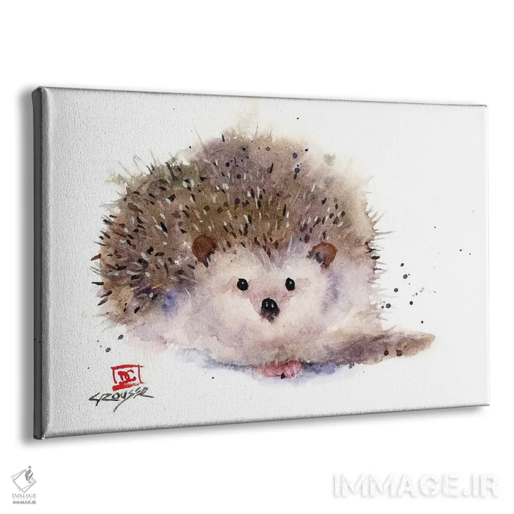 تابلو جوجهتیغی اثر باور کراوزر - نمای پرسپکتیو محصول