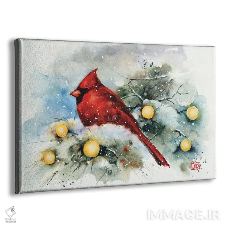 تابلو کارباورال و چراغها (پرنده) اثر باور کراوزر - نمای پرسپکتیو محصول