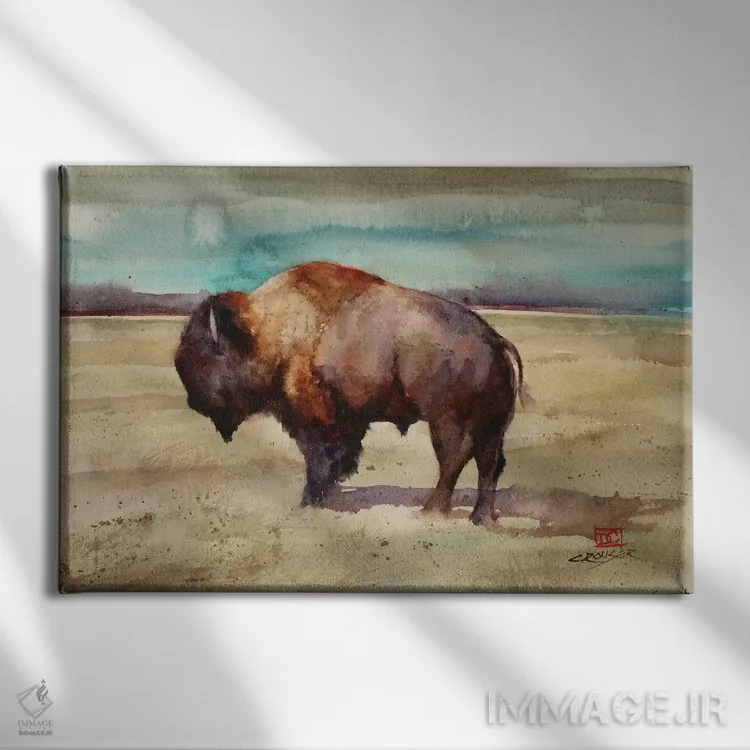 تابلو یاغی اثر باور کراوزر - نمای روبهرو روی دیوار