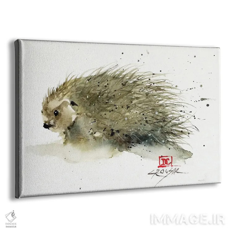 تابلو جوجهتیغی اثر باور کراوزر - نمای پرسپکتیو محصول