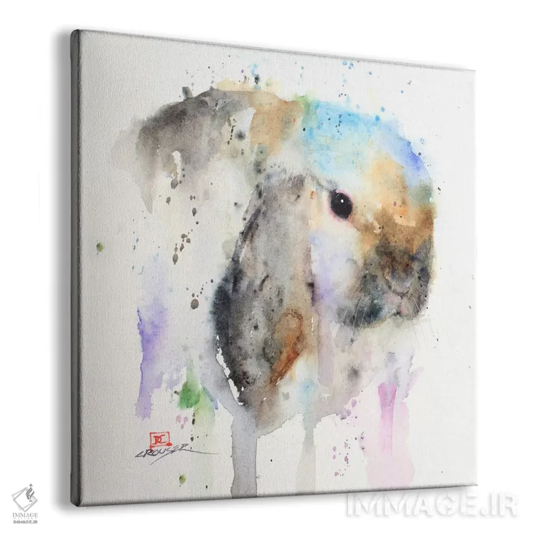 تابلو خرگوش اثر باور کراوزر - نمای پرسپکتیو محصول