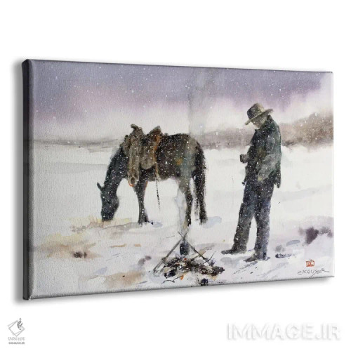 تابلو ایست اثر باور کراوزر - نمای پرسپکتیو محصول