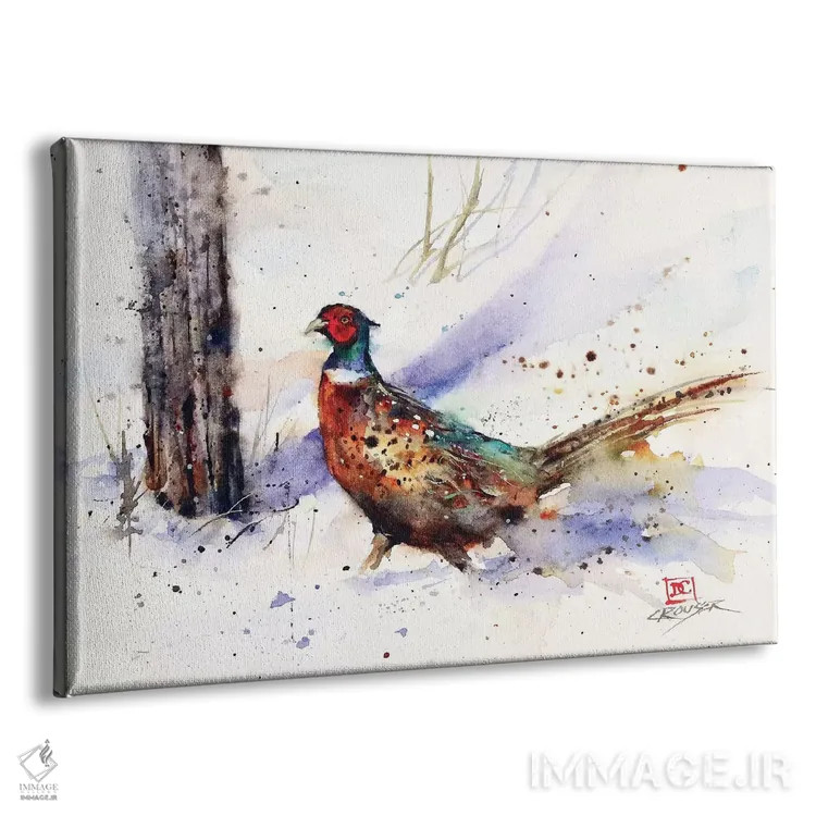 تابلو خروس بازگشت اثر باور کراوزر - نمای پرسپکتیو محصول