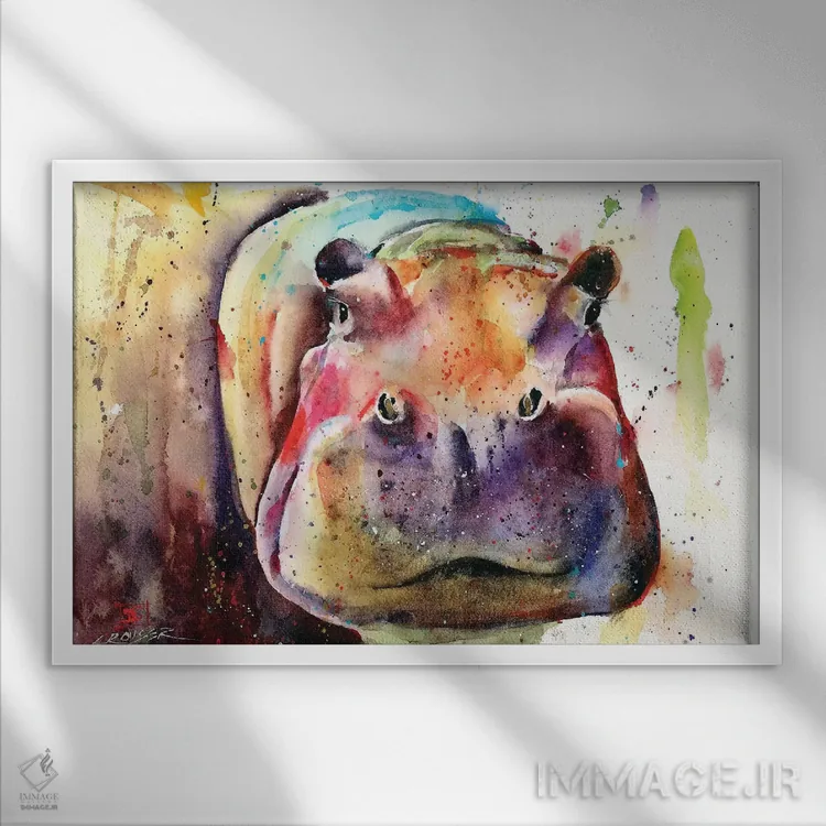 تابلو آل بزرگ (نام خاص، توضیح در صورت نیاز) اثر باور کراوزر - نمای قابدار سفید