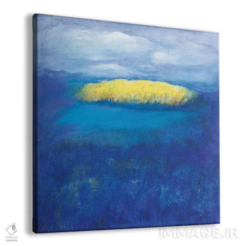 تابلو جزیره زرین اثر دنیلا کارلتی - نمای پرسپکتیو محصول