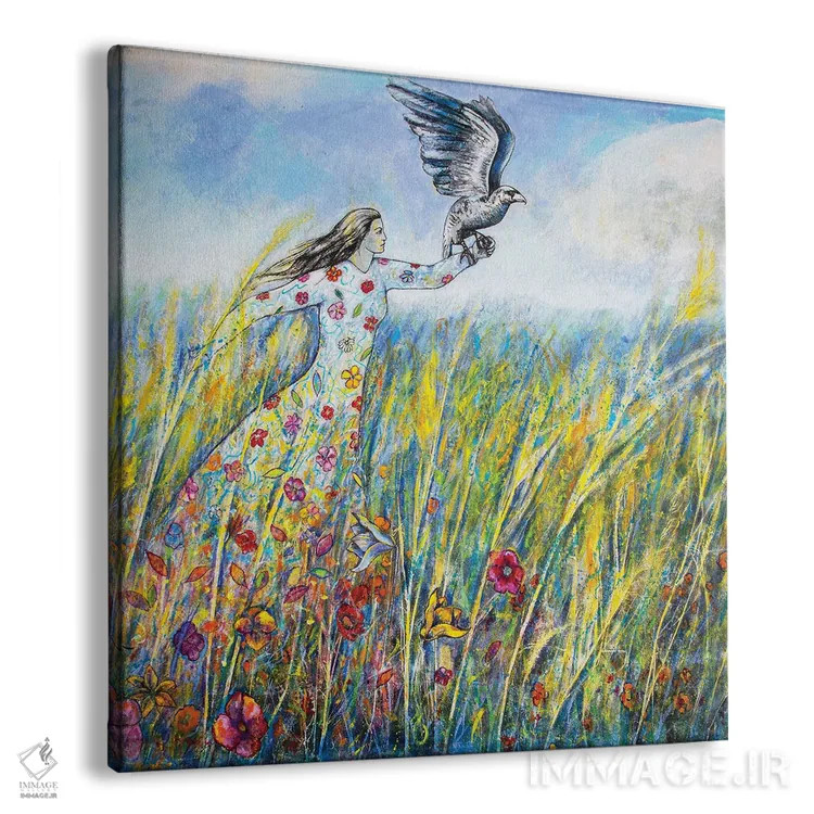 تابلو به سوی طبیعت وحشی اثر دنیلا کارلتی - نمای پرسپکتیو محصول