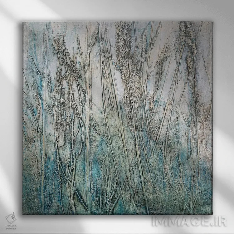 تابلو چشمانداز V اثر دنیلا کارلتی - نمای روبهرو روی دیوار