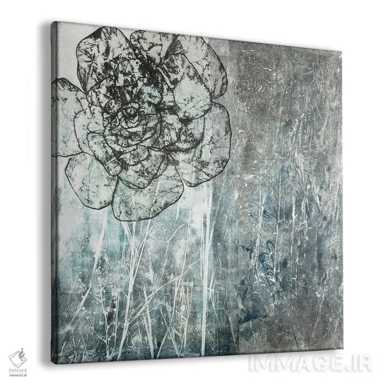 تابلو گل صدتومانی در چشمانداز II اثر دنیلا کارلتی - نمای پرسپکتیو محصول