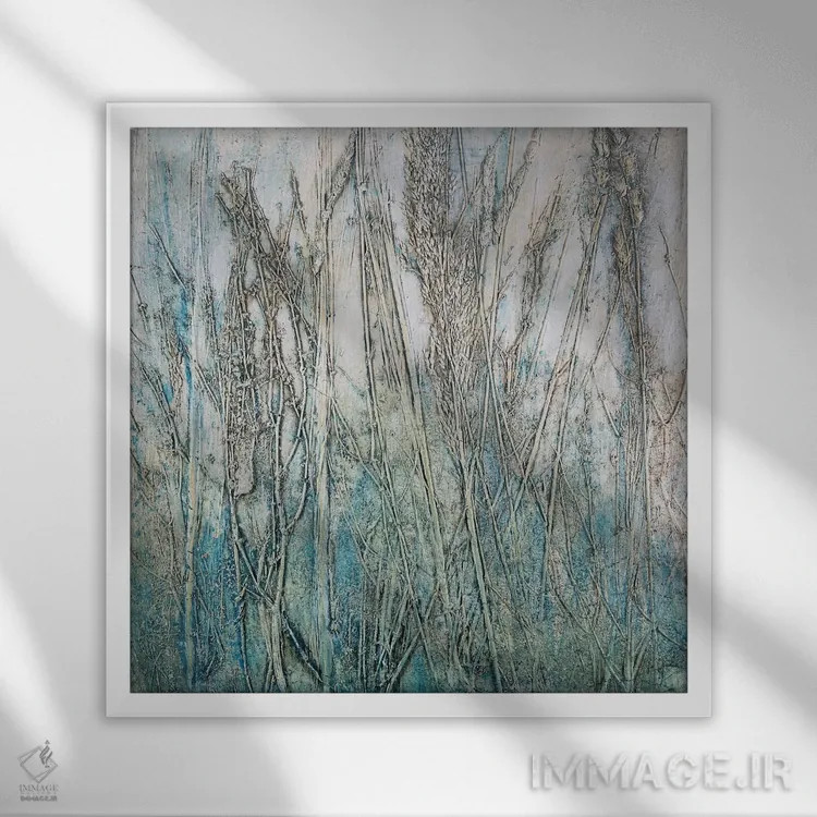 تابلو چشمانداز V اثر دنیلا کارلتی - نمای قابدار سفید